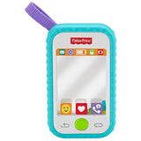 Fisher-Price #Selfie Fun Phone, Baby Rattle, Mirror and Teething Toy, Multi-Colored, 10"
