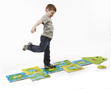 Melissa & Doug Sunny Patch Froggy Hopscotch Game With 8 Interlocking Foam Pieces