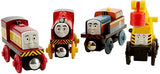 Fisher-Price Thomas & Friends Wooden Railway, Wooden Railway Steamies vs. Diesels 4-Pack
