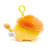 GUND Pusheen Pusheenimal Lion Plush Stuffed Animal Backpack Clip, Yellow and Orange, 5"