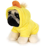 GUND Doug The Pug Duck Hoodie Plush Stuffed Animal Dog, 5"
