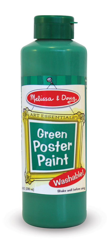 Melissa & Doug Green Poster Paint (8 oz) 4140