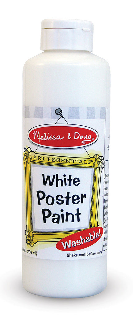 Melissa & Doug White Poster Paint (8 oz) 4144