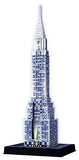 Ravensburger Chrysler Building Night Edition 216 Piece 3D Jigsaw Puzzle for Kids and Adults - Easy Click Technology Means Pieces Fit Together Perfectly