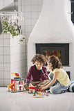 BRIO 33815 Rescue Firefighter Set | 18 Piece Train Toy with a Fire Truck, Accessories and Wooden Tracks for Ages 3 and Up