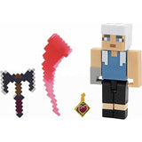 Bundle of 2 |Minecraft Dungeons Action Figure (Illager Royal Guard & Greta)