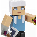 Minecraft Greta 3.25-in Collectible Battle Figure and Accessories, Based on Video Game, Imaginative Story Play Gift for Boys and Girls Age 6 and Older