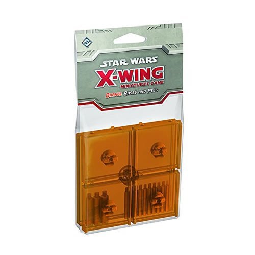 Star Wars: X-Wing Miniatures - Bases and Pegs - Orange