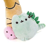 GUND Super Deluxe Pusheen Pusheenosaurus Clip, 6.5", Multicolor