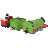 Fisher-Price Thomas & Friends Henry with Winston and Sir Topham Hatt, motorized toy train for preschool kids 3 years and older
