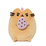 GUND Pusheen Pusheenosaurus Standing with Egg Plush Stuffed Dinosaur, 6", Multicolor