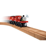 Fisher Price Thomas the Tank Engine wooden rail series Roll & Whistle James BDG14