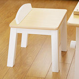 Guidecraft Arts and Crafts Center: Kids Activity Table and Drawing Desk with Stools, Storage Bins, Paper Roller and Paint Cups - Children's Wooden Learning Furniture
