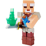 Minecraft Pake 3.25-in Collectible Battle Figure and Accessories, Based on Video Game, Imaginative Story Play Gift for Boys and Girls Age 6 and Older