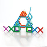 Guidecraft PowerClix Frames Magnetic Building Toys Set - 48 Piece, Stem Skills Development Toy
