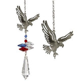 Woodstock Chimes Crystal Fantasy Suncatcher - Eagle