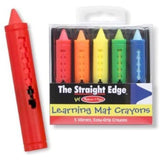 Melissa & Doug Telling Time Learning Place Mat with Wipe-Off Crayons