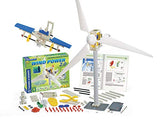 Thames & Kosmos Wind Power 2.0 Science Experiment Kit | Build Wind-Powered Generators to Energize Electric Vehicles | 3-Foot-Tall Long-Bladed Turbine | Experiments in Renewable Energy
