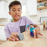 Minecraft 3.25-in Comic Maker Steve Figure, Accessories, and Free Comic Book App, Activity Toy for Boys and Girls Ages 6 and Older, Based on Minecraft Video Game