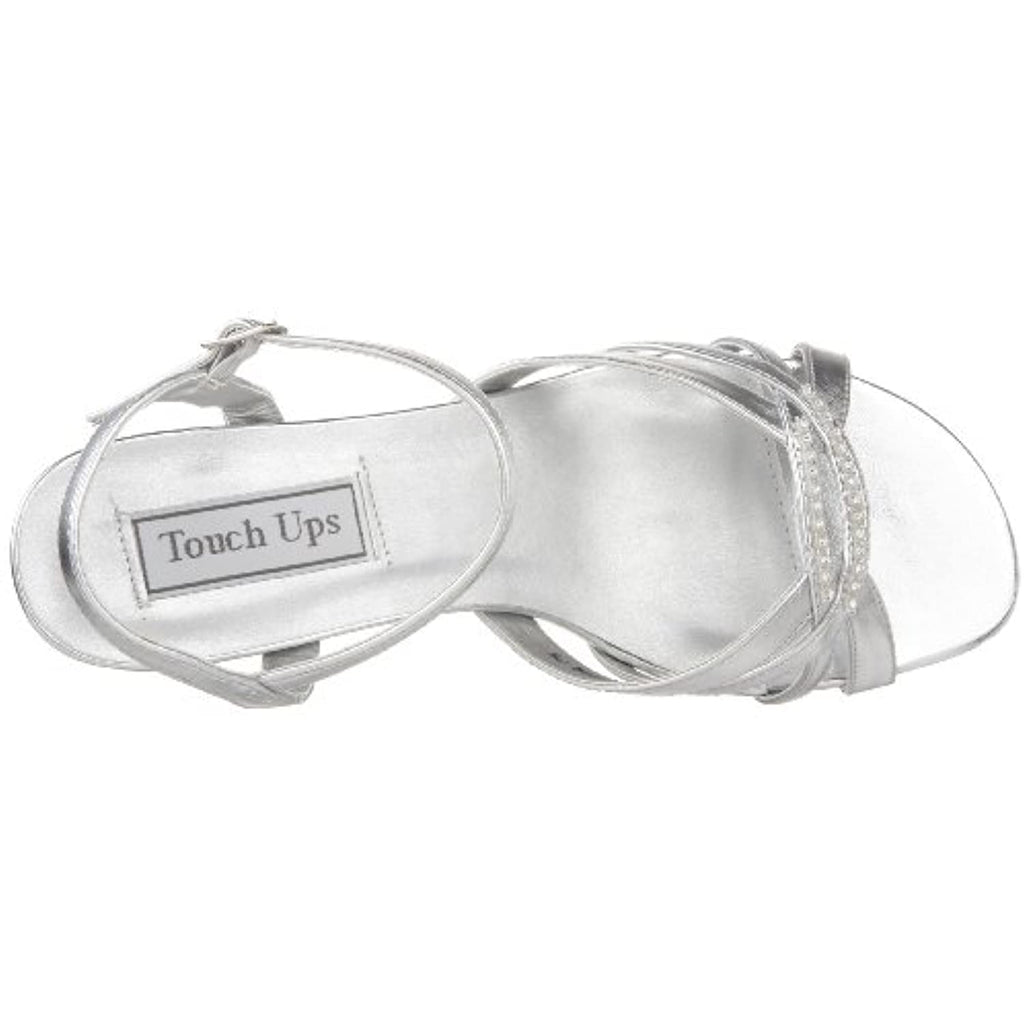 Touch Ups Women's Dakota Sandal,White,10.5 M US