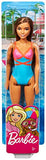 Barbie Doll, Brunette, Wearing Swimsuit, for Kids 3 to 7 Years Old