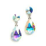 Color Splash Pear-shaped Drop Earrings