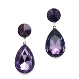 Color Splash Pear-shaped Drop Earrings