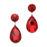 Color Splash Pear-shaped Drop Earrings