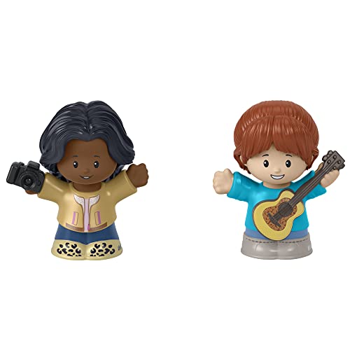 Toy Figure Pack ~ Story Starter Figure Set - HBW68 ~ Photographer and Ukulele Player Figures