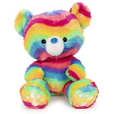 GUND Kai Rainbow Plush Stuffed Animal Teddy Bear, 12"