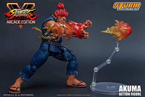 Storm Collectibles Street Fighter V: Arcade Edition Akuma (Nostalgic Costume) 1/12 Action Figure, SG_B07G9NCW2S_US