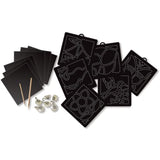 Melissa & Doug Deluxe Light Catcher Scratch Art Set + Free Scratch Art Mini-Pad Bundle [59862]
