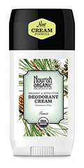 Nourish Organic | Organic Deodorant - Forest | GMO-Free, Cruelty Free, Organic (2oz)