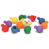Melissa & Doug K's Kids Build an Inchworm Stacking Toy + Free Scratch Art Mini-Pad Bundle [91794]