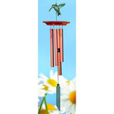 Woodstock Chimes HH The Original Guaranteed Musically Tuned Chime Habitats Hummingbird, Verdigris