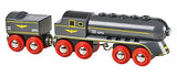 BRIO World - 33697 Speedy Bullet Train | 2 Piece Train Toy for Kids Ages 3 and Up,Red
