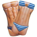 Jet Creations Hot Body Raft Inflatable Pool Float FUN-HOT01