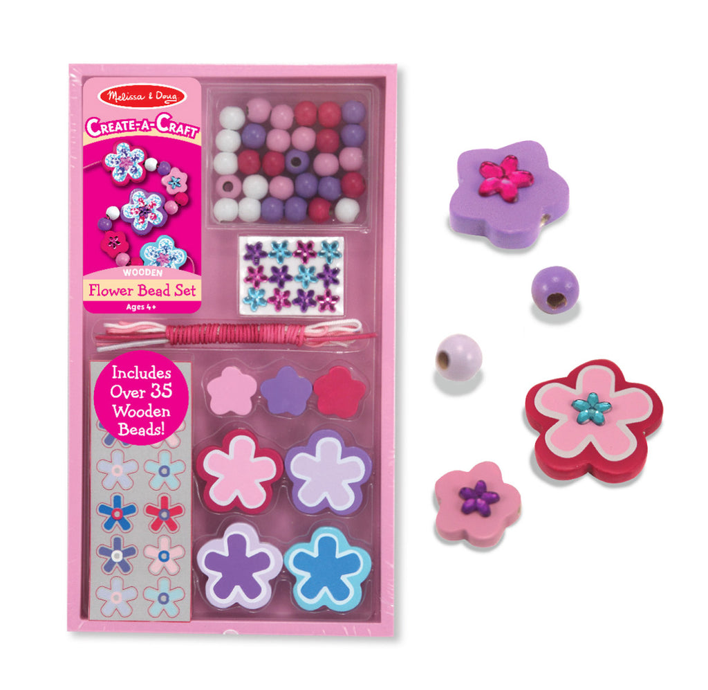 Melissa & Doug Flower Bead Set