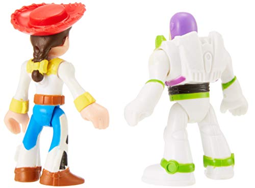 Fisher-Price Imaginext Toy Story Buzz Lightyear & Jessie, Multicolor