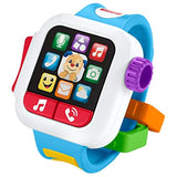 Fisher-Price GJW17 Laugh & Learn Time to Learn Smartwatch, Musical Baby Toy, Multicolor