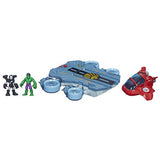 Playskool Heroes Marvel Super Hero Adventures Helicarrier Vehicle with War Machine Figure (Discontinued by manufacturer)