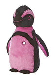 Aurora World Girlz Nation Pink Spotted Penguin Plush, 12"