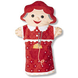 Melissa & Doug Fairy Tale Friends Hand Puppets (Set of 4) - Little Red Riding Hood, Wolf, Grandmother, and Woodsman and Zoo Friends Hand Puppets (Set of 4) - Elephant, Giraffe, Tiger, and Monkey