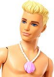 Barbie Dreamtopia Merman Doll, Approx. 12-Inch with Blue Rainbow Tail and Blonde Hair, for 3 to 7 Year Olds