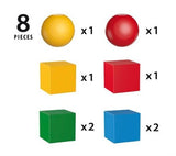 BRIO World - 30123 Magnetic Blocks | Fun Toddler Toy for Kids Ages 1 and Up