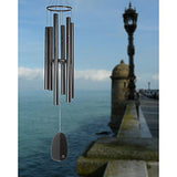 Woodstock Chimes WWAA Windsinger Chimes of Athena, 44 in, Black