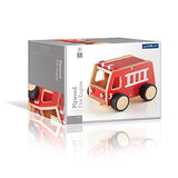 Guidecraft Plywood Fire Engine Community Vehicle Kids Toy