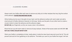 NuBra L398 Feather Lite Push Up Plunge Adhesive Bra, Nude, Cup E