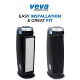 VEVA Premium HEPA Replacement Filter Including 4 Activated Carbon Pre Filters Compatible with Air Purifier AC4300/AC4800/AC4900/AC4825 and FLT4825 Filter B