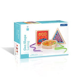 Guidecraft Geo Shape Lacing, Manipulative Preschool Toy